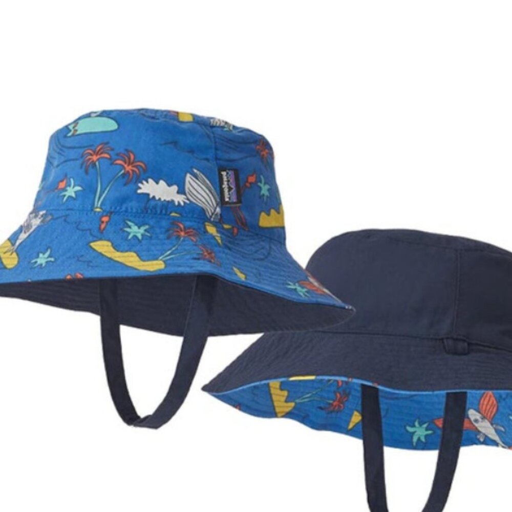 NWT Patagonia baby sun bucket hat 0-3m